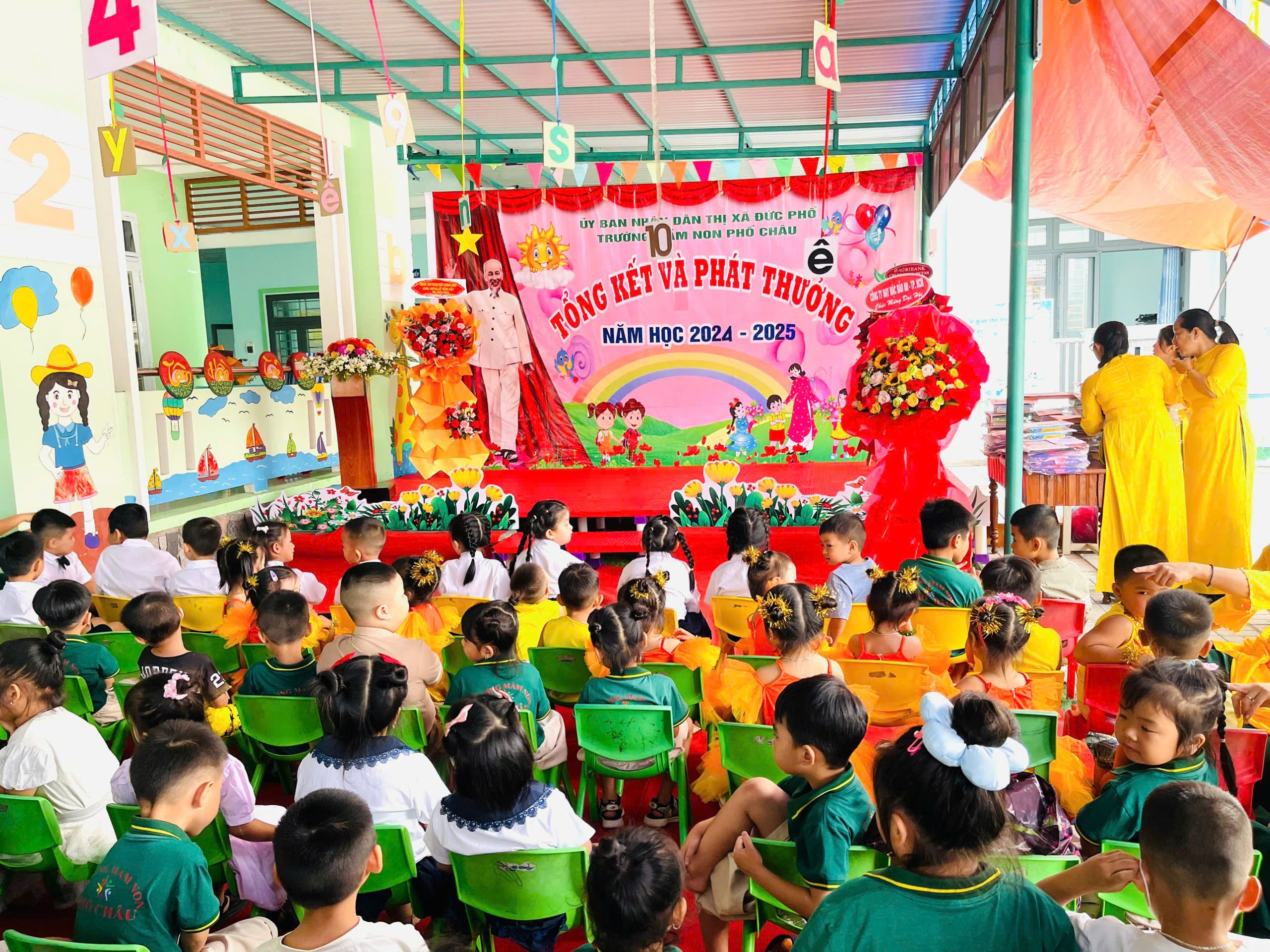 Trường Mầm non Phổ Châu tổ chức lễ tổng kết năm học 2024- 2025